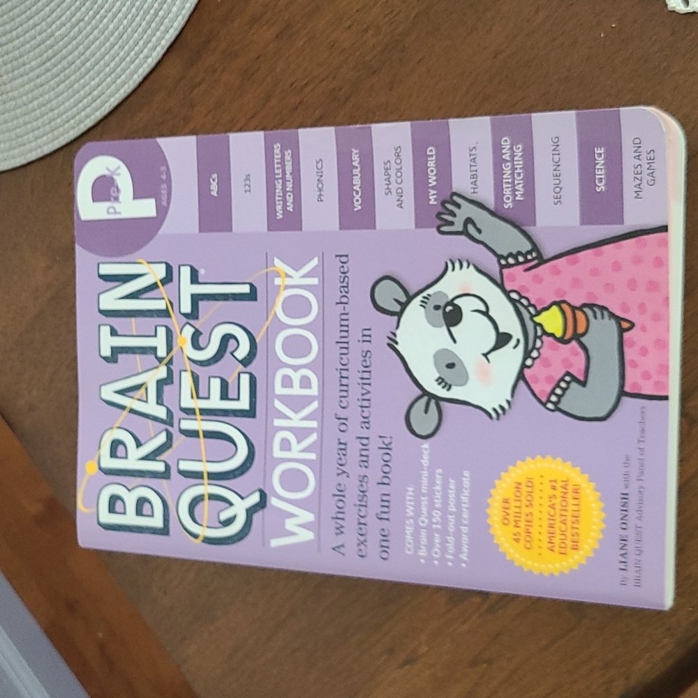 Brain Quest Workbook - Pre-K